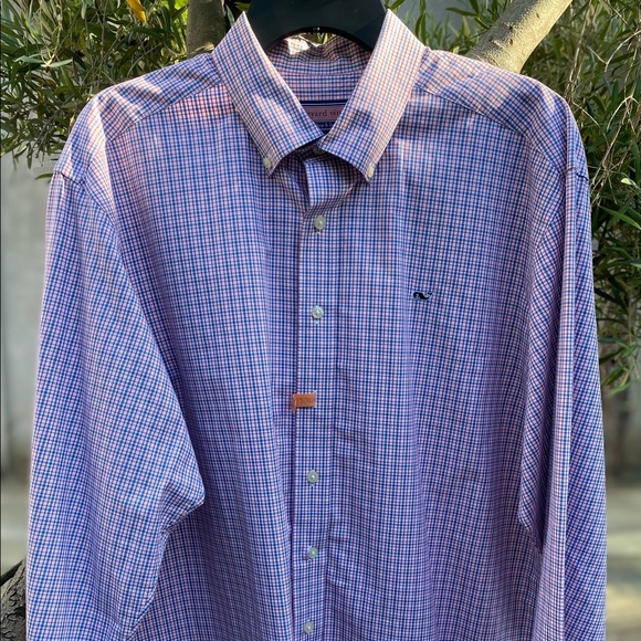 NW Vineyard Vines By Shep & Ian Dress shirt, Sz L - Picture 2 of 7
